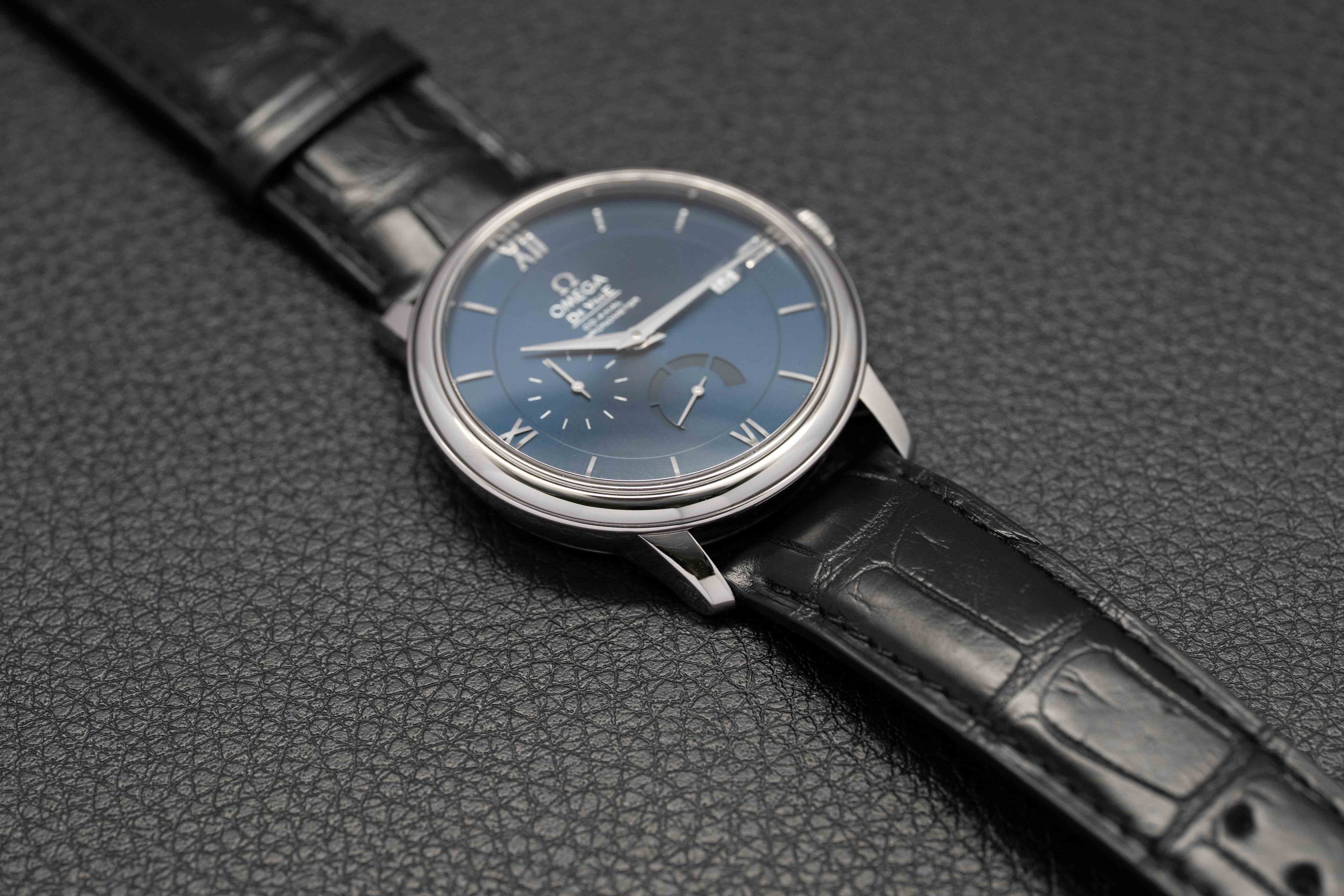 Omega De Ville Prestige Power Reserve 424.13.40.21.03.001 Blue Dial 2022