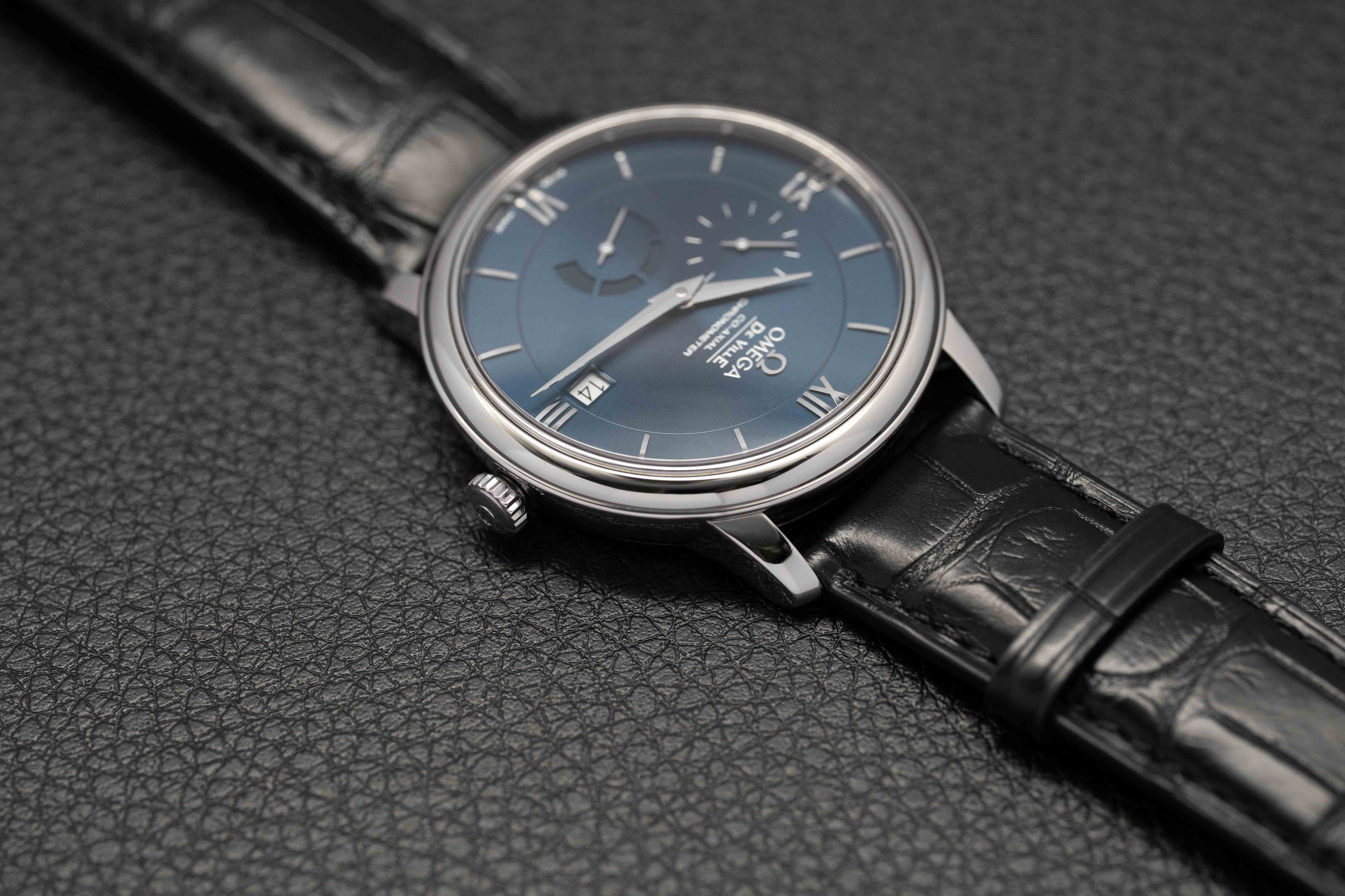 Omega De Ville Prestige Power Reserve 424.13.40.21.03.001 Blue Dial 2022