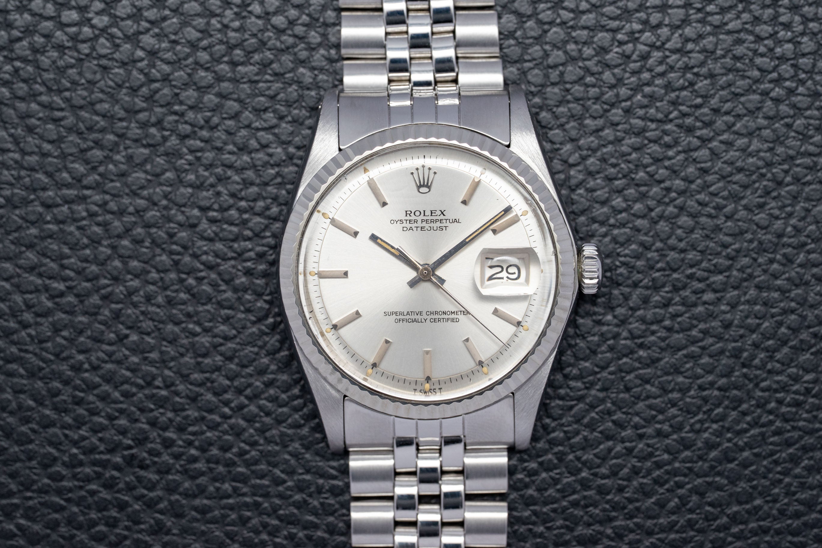 Rolex Datejust 36 1601 Silver Dial 1970