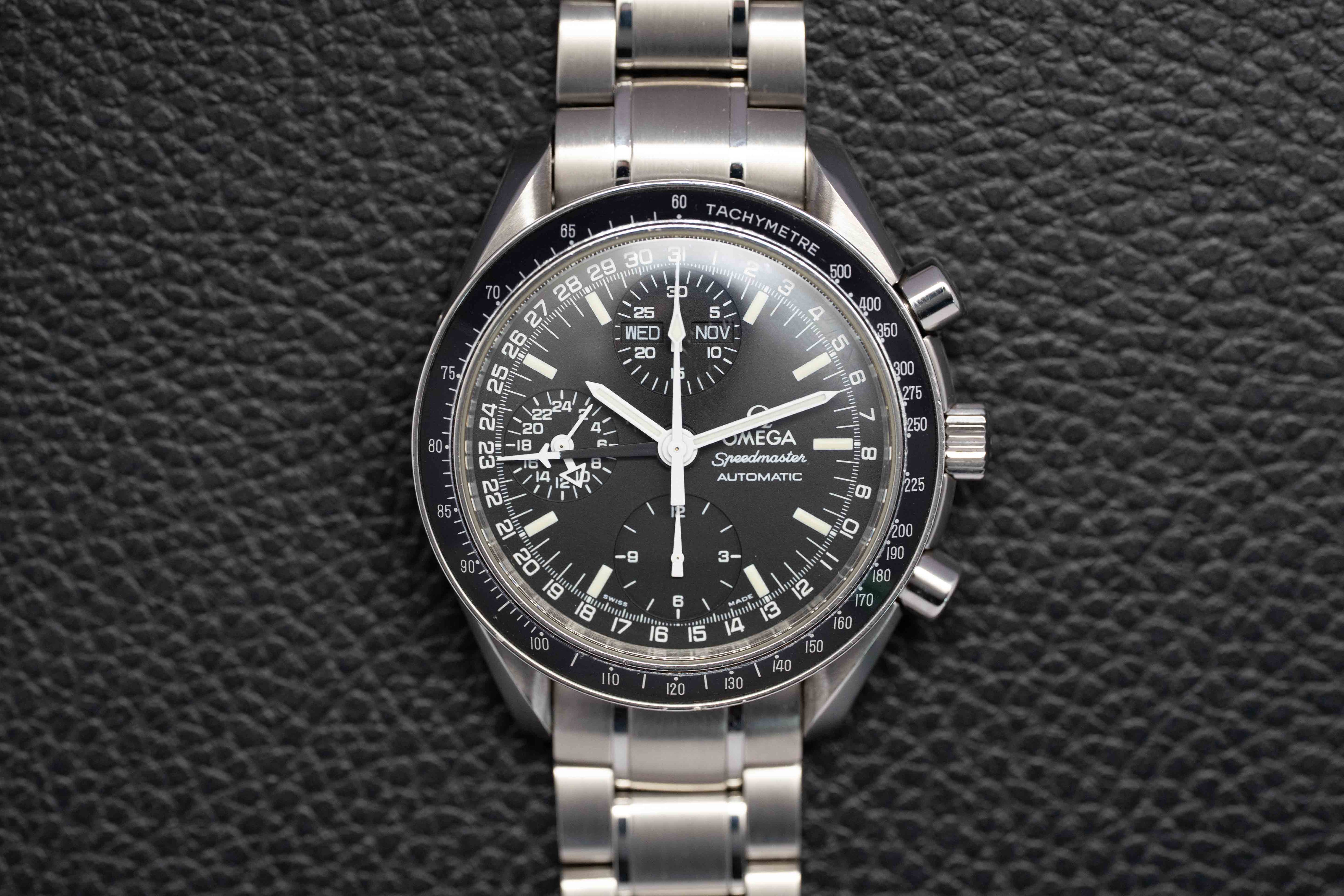 Omega Speedmaster Day Date 3520.50 Black Dial 1998