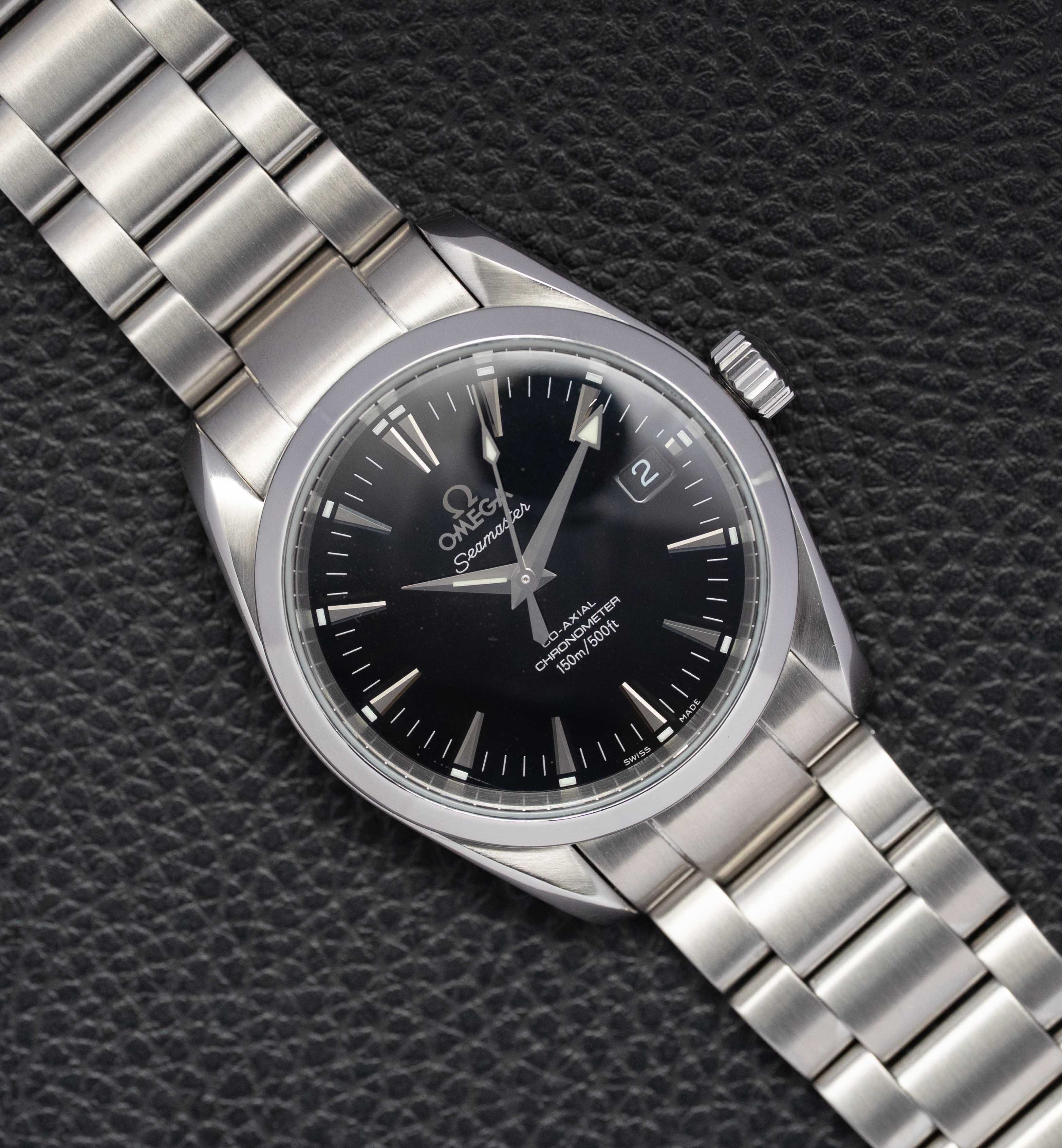 Omega Seamaster Aqua Terra 2504.50 Black Dial 2007