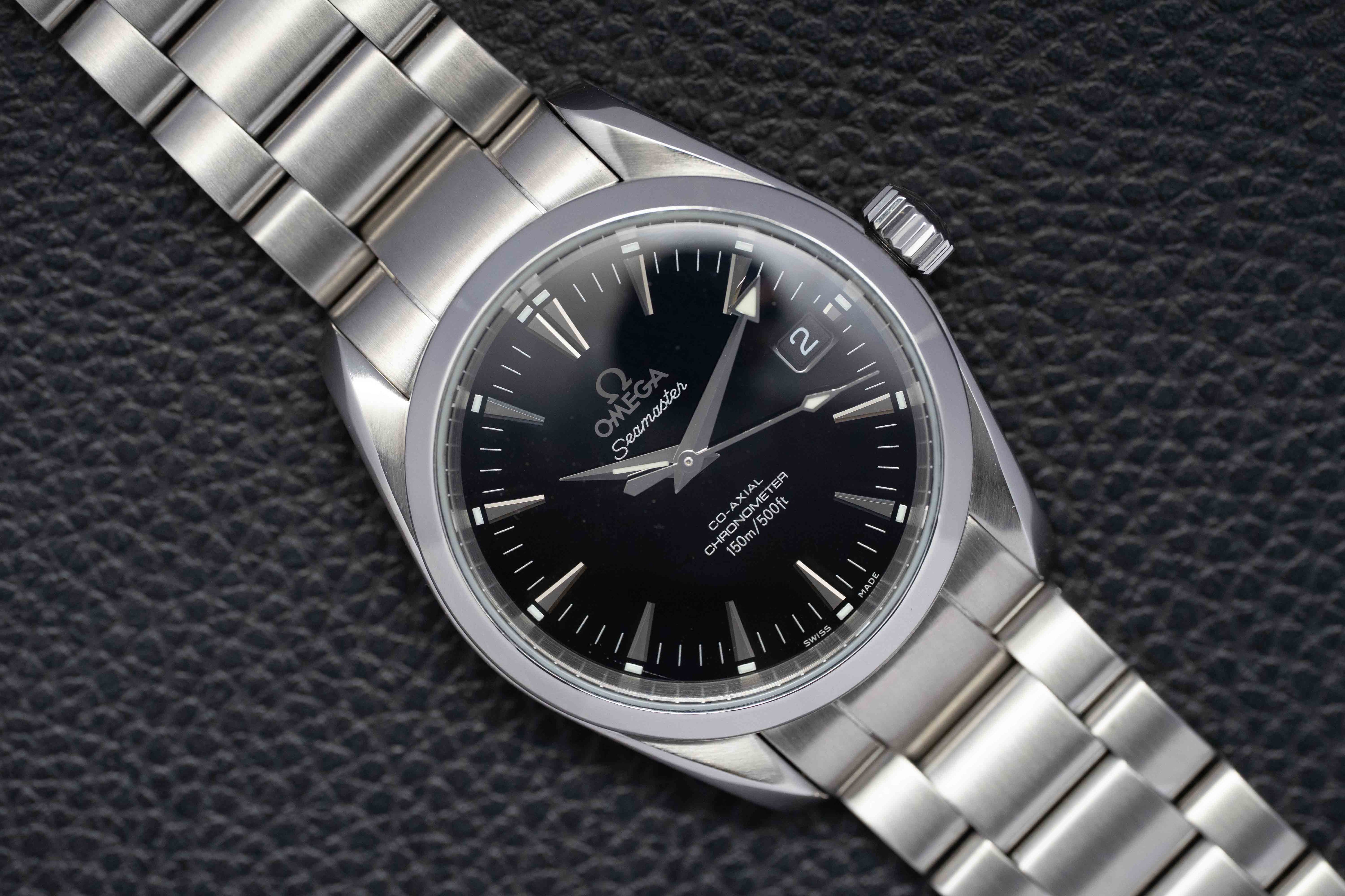Omega Seamaster Aqua Terra 2504.50 Black Dial 2007