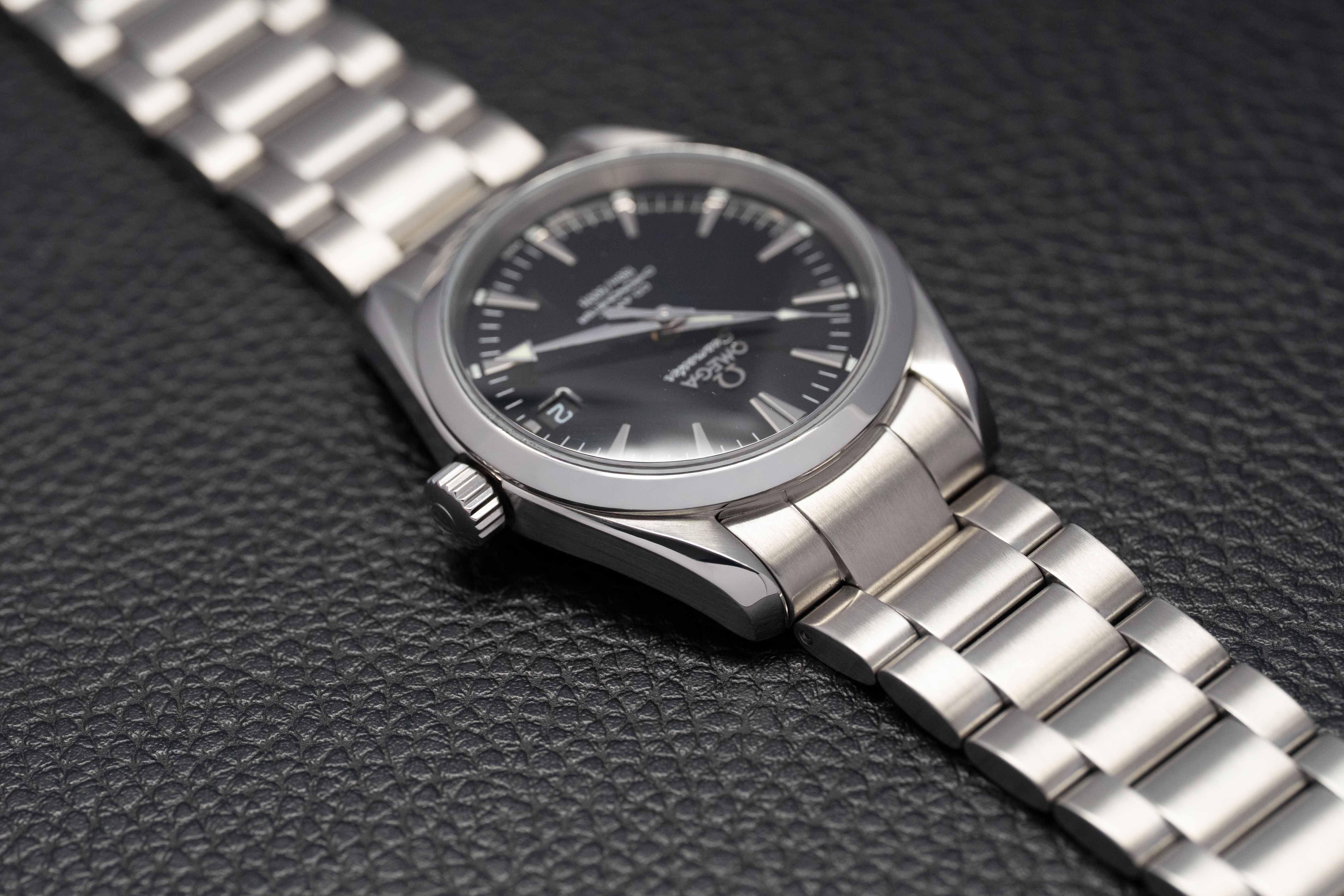 Omega Seamaster Aqua Terra 2504.50 Black Dial 2007