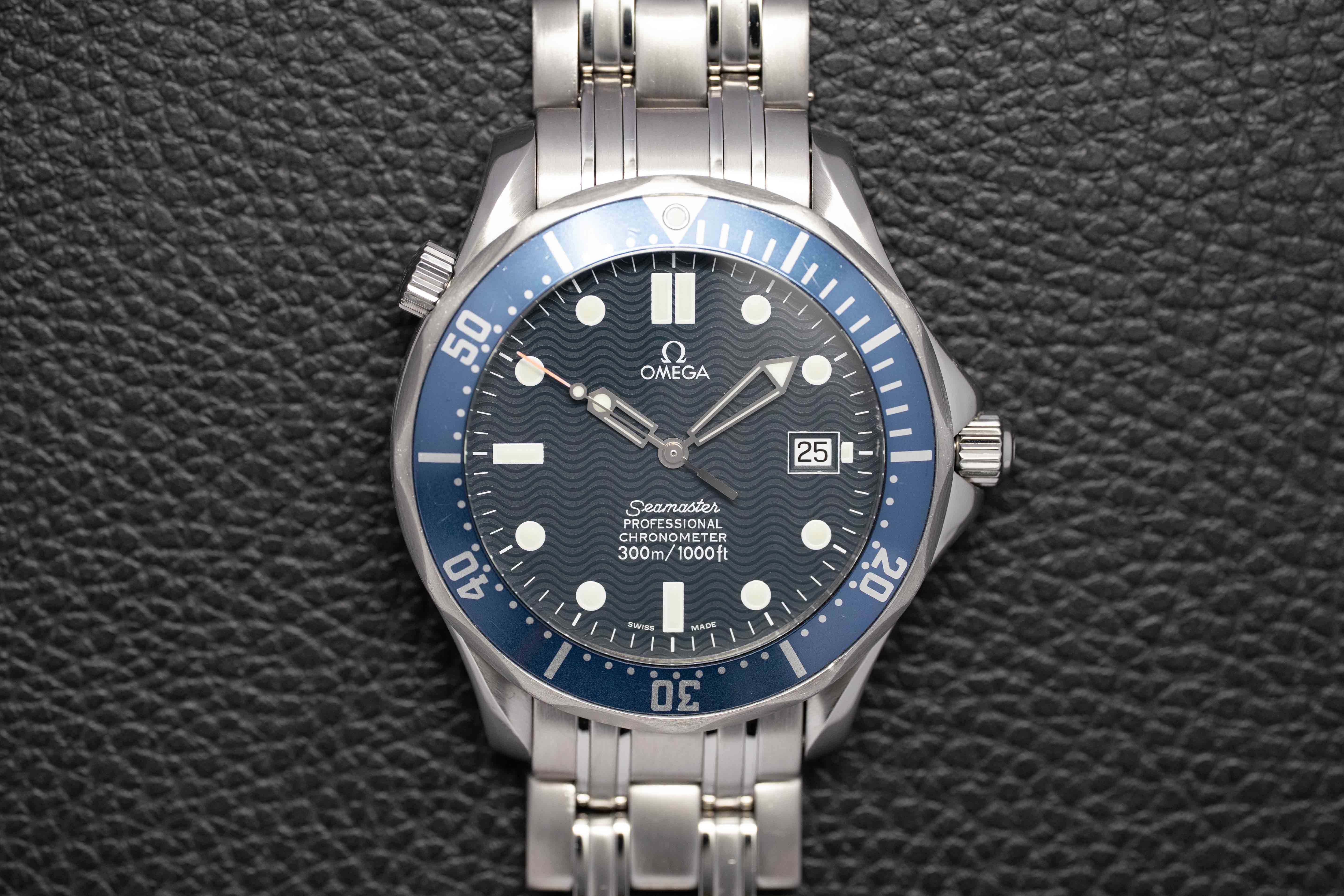 Omega Seamaster Diver 300 2531.80 Blue Dial 1999