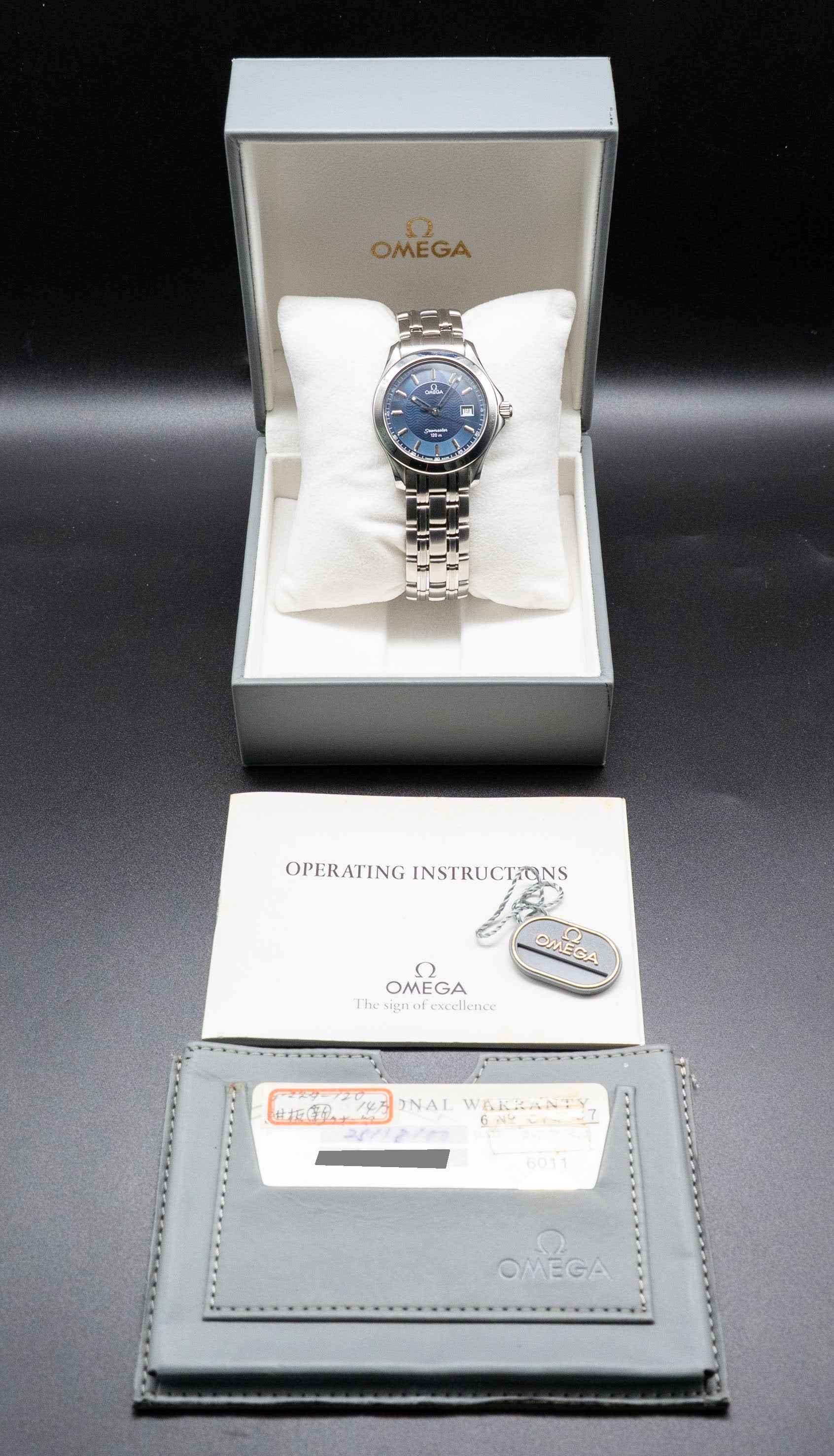 Omega Seamaster 120 2511.81 Fullset 1996 Box+Papers