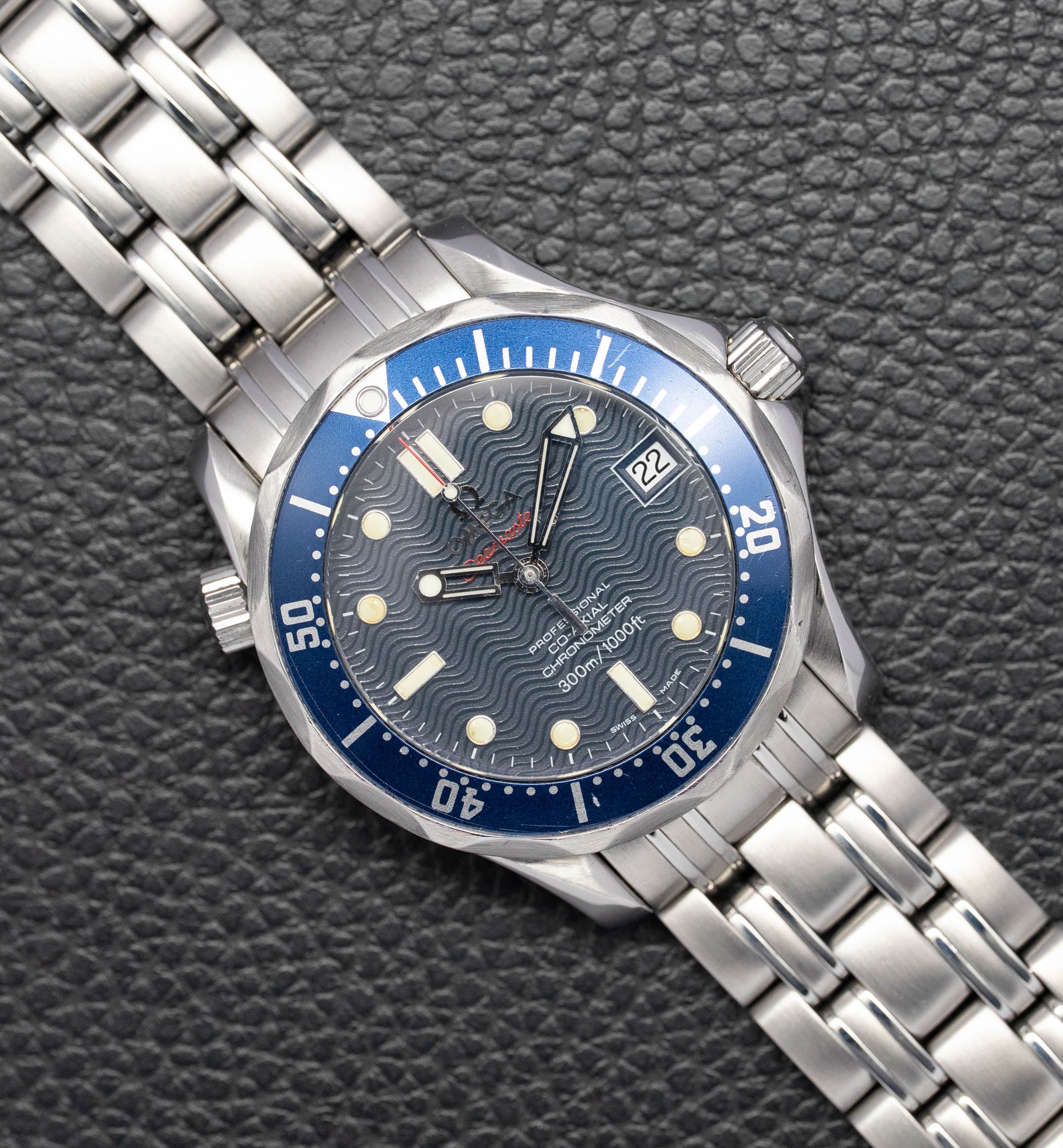 Omega Seamaster Diver 2222.80 Fullset 2007 Box+Papers