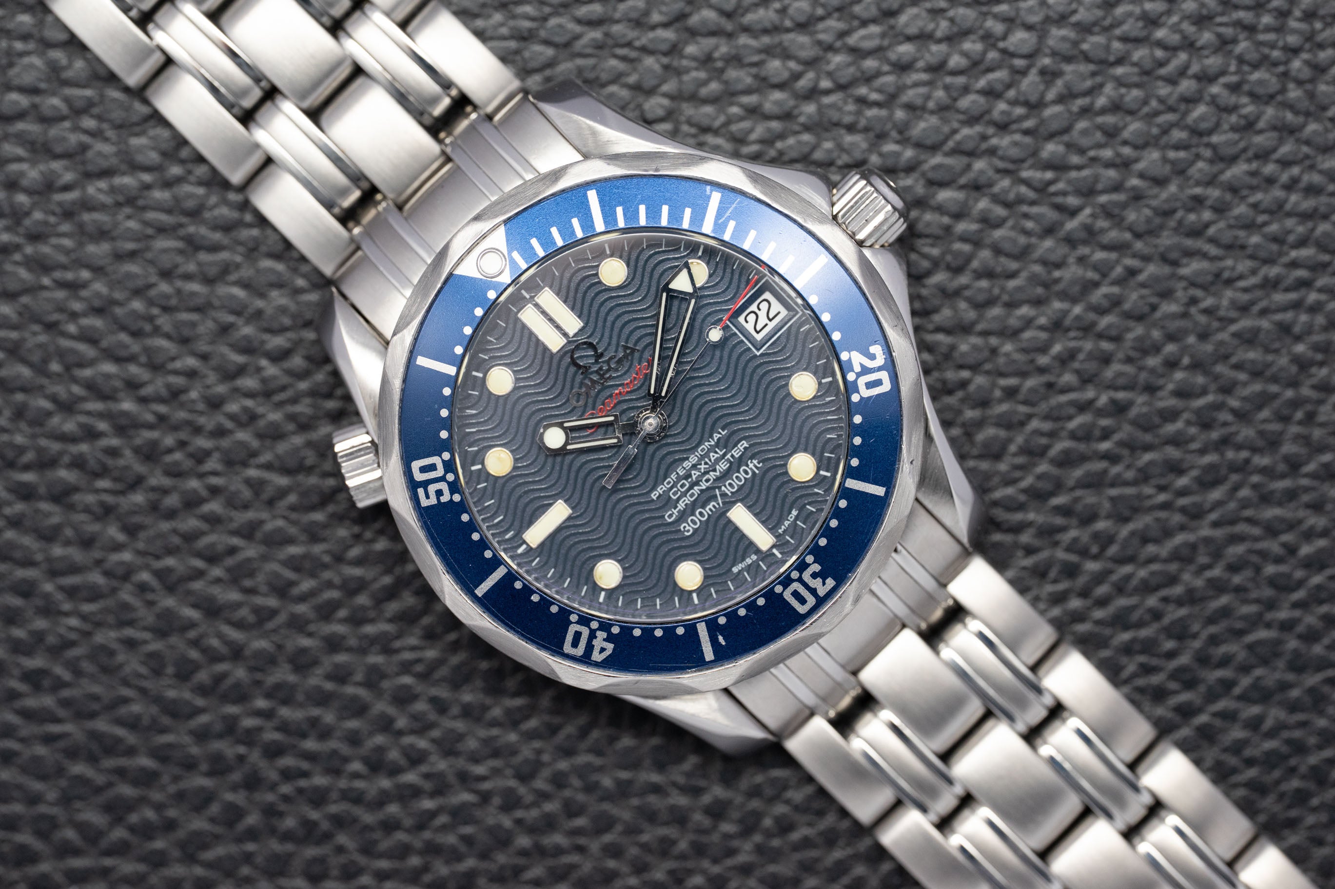 Omega Seamaster Diver 2222.80 Fullset 2007 Box+Papers