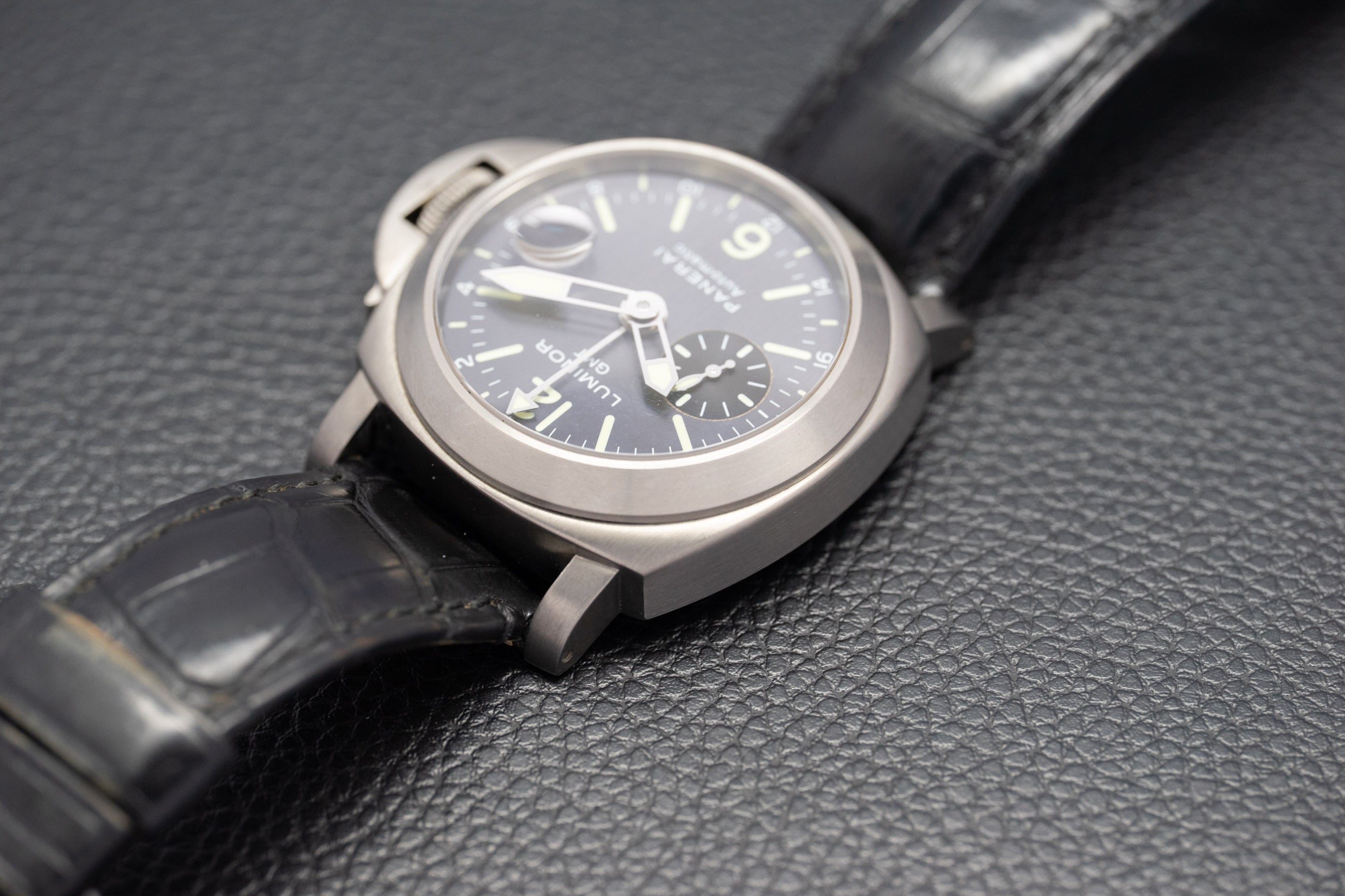 Panerai Luminor GMT PAM00089 Gray Dial 2005 Box