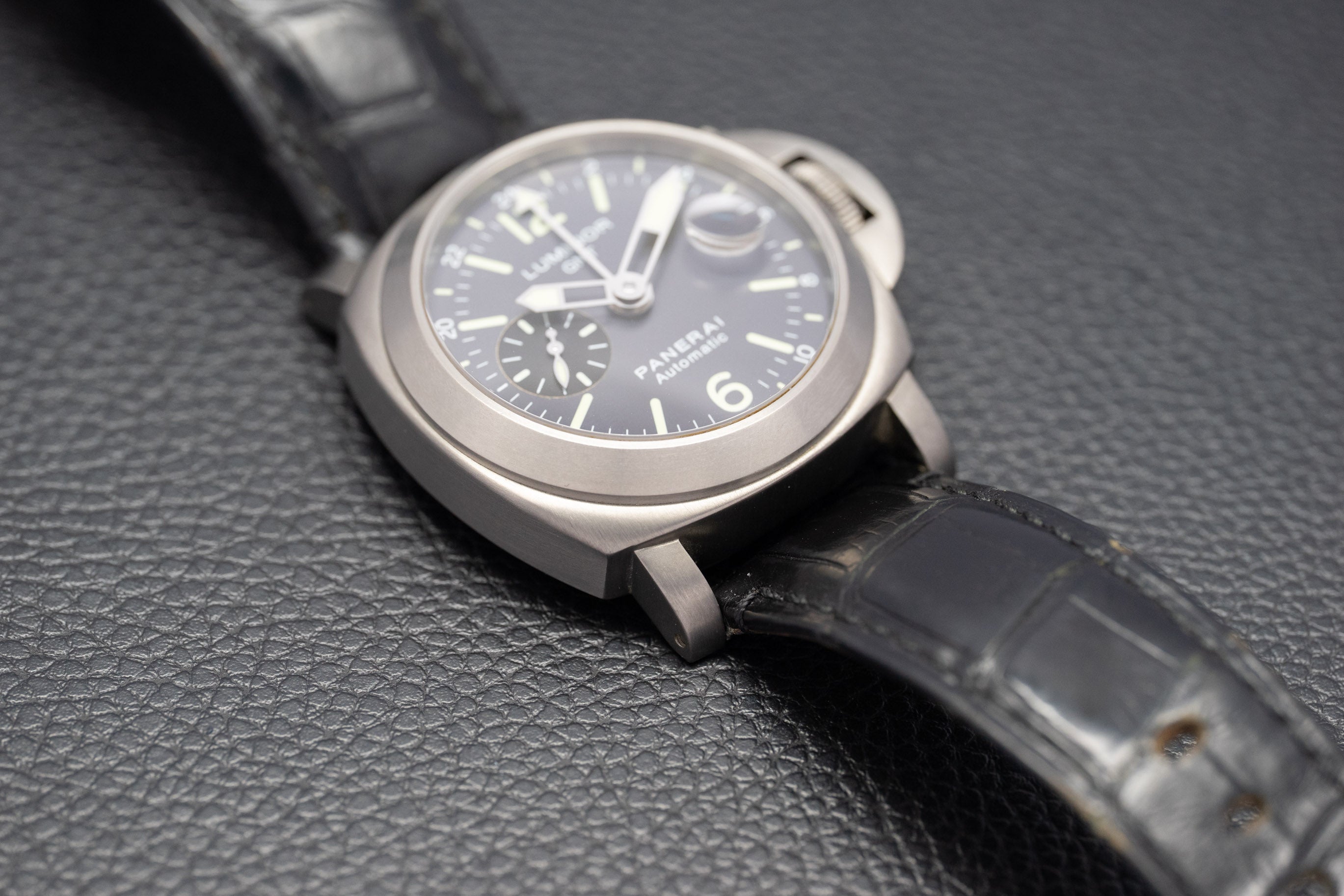 Panerai Luminor GMT PAM00089 Gray Dial 2005 Box