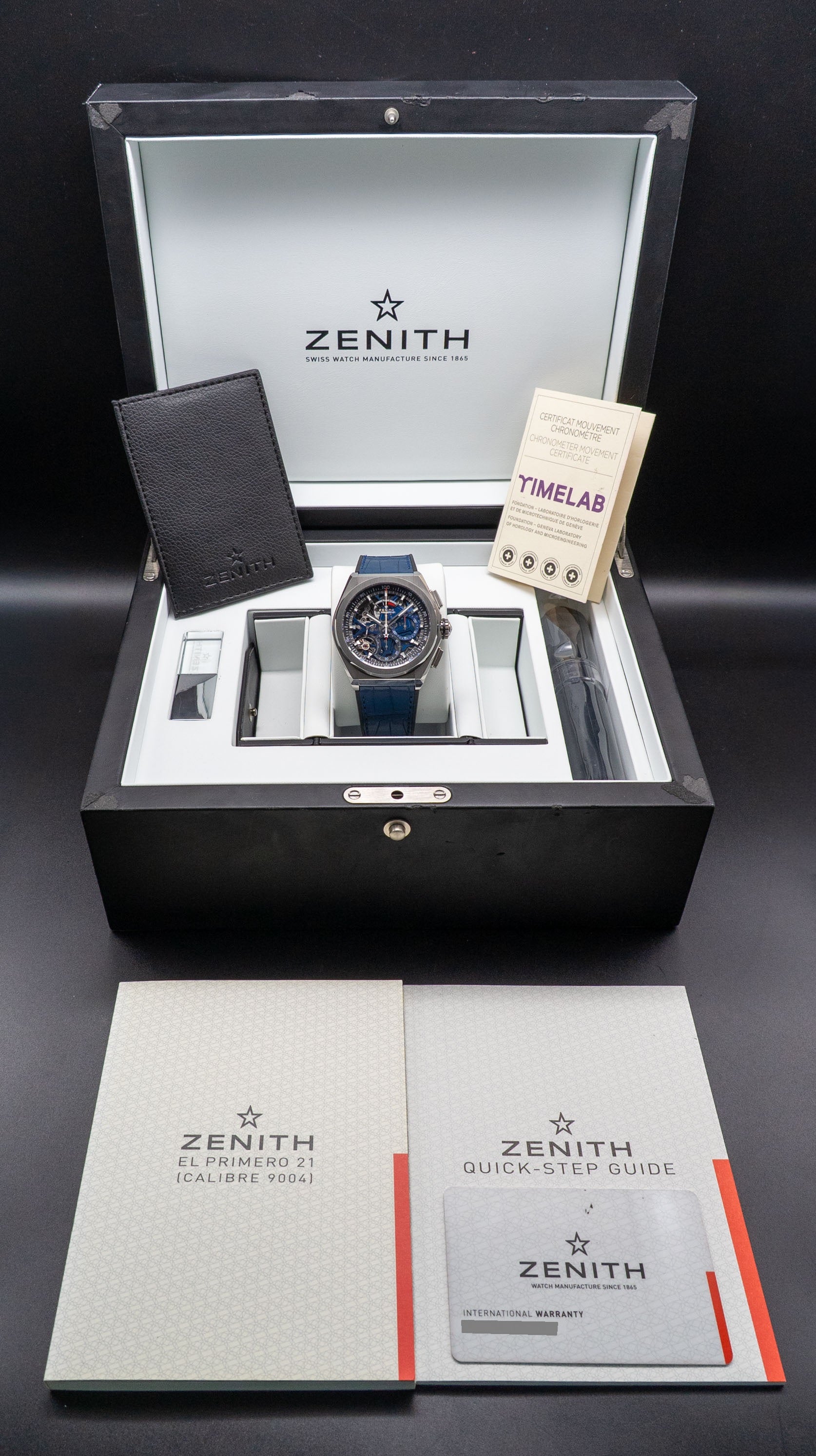 Zenith Defy El Primero 21 95.9002.9004/78.R584 Fullset 2018 Box+Papers