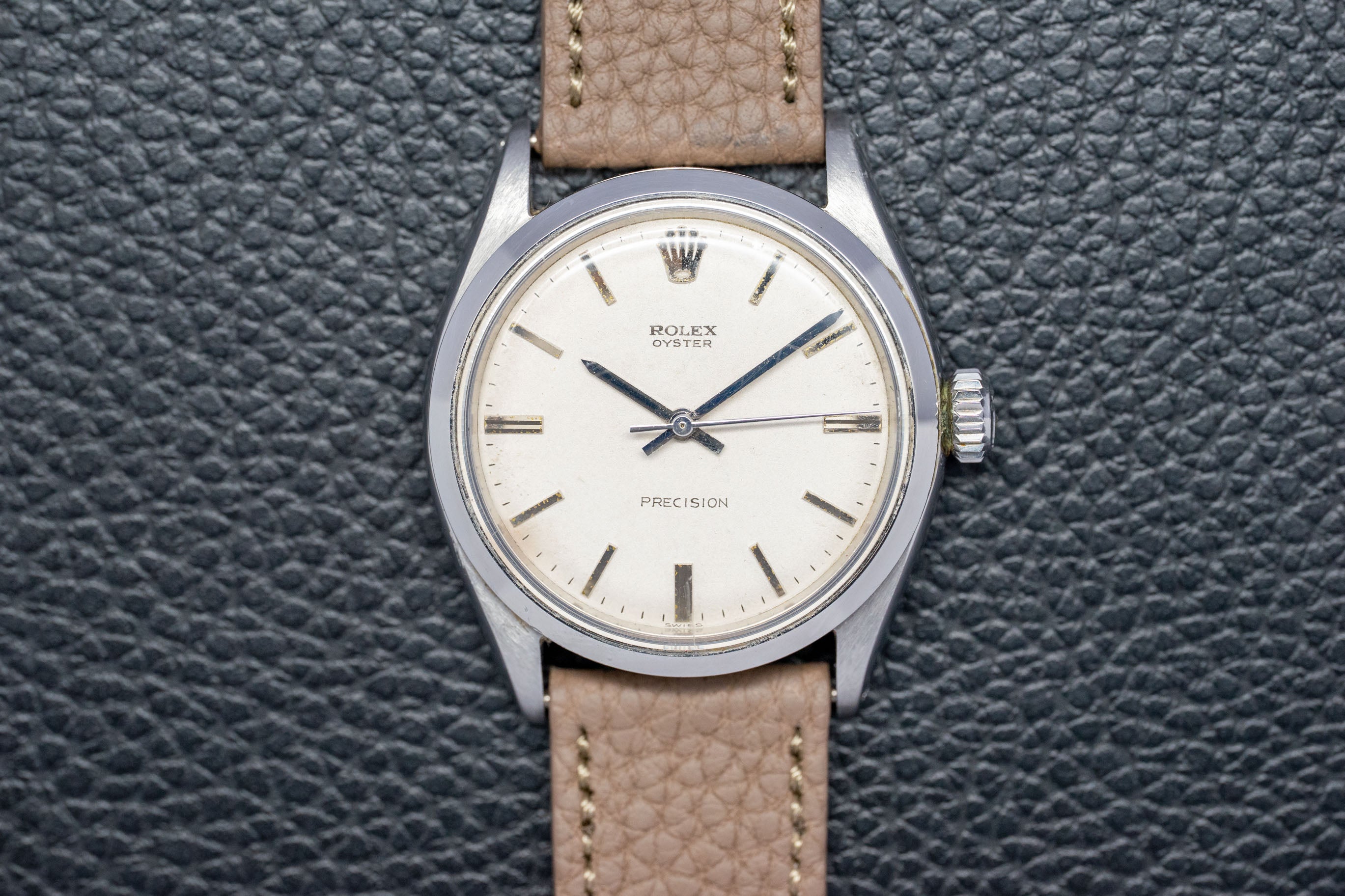 Rolex Oyster Precision 6480 Silver Dial 1957