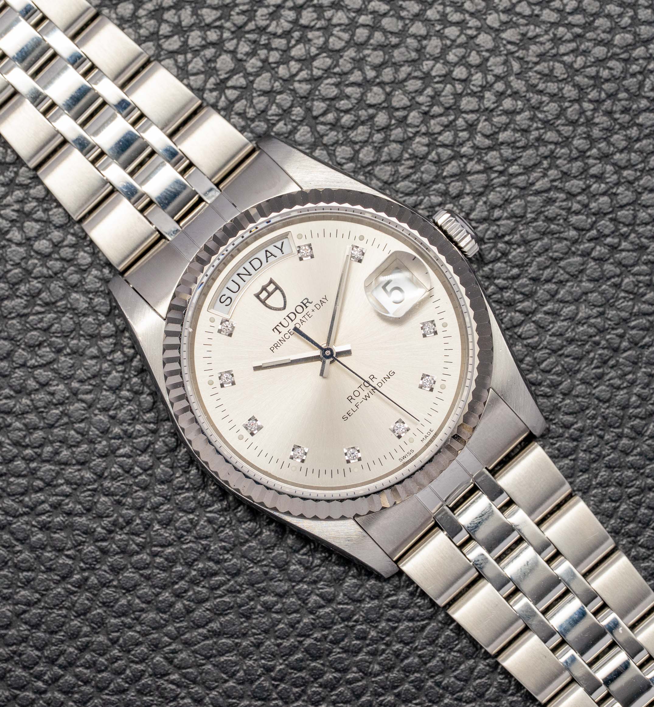Tudor Date-Day 76214 Diamond Dial 2008