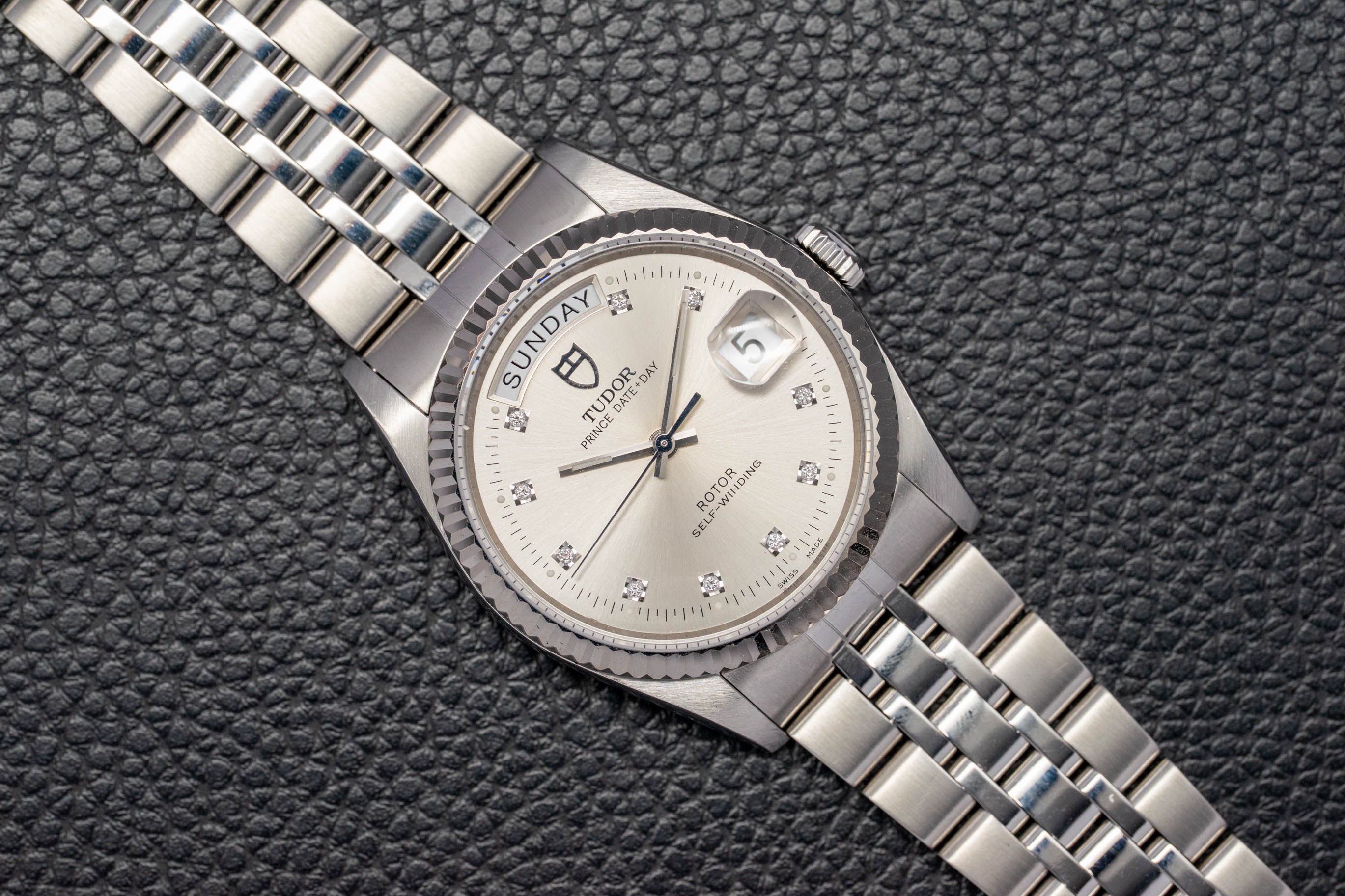 Tudor Date-Day 76214 Diamond Dial 2008