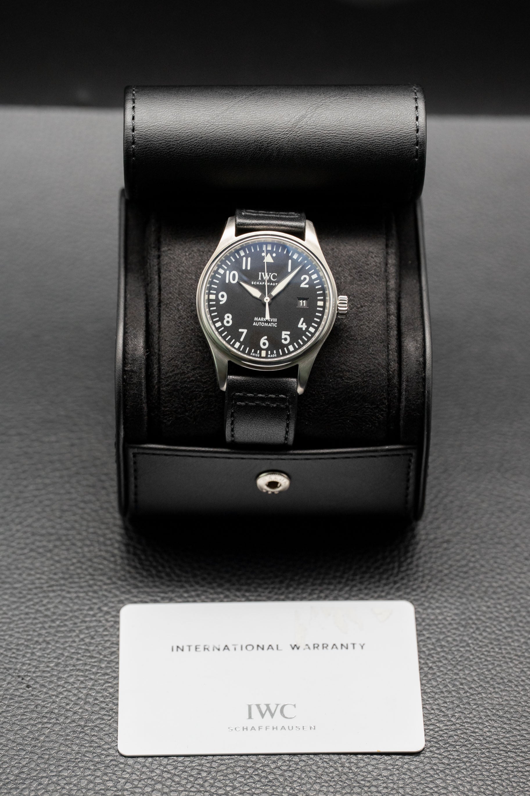 IWC Fliegeruhr Mark XVIII IW327001 Fullset 2017 Box+Papers