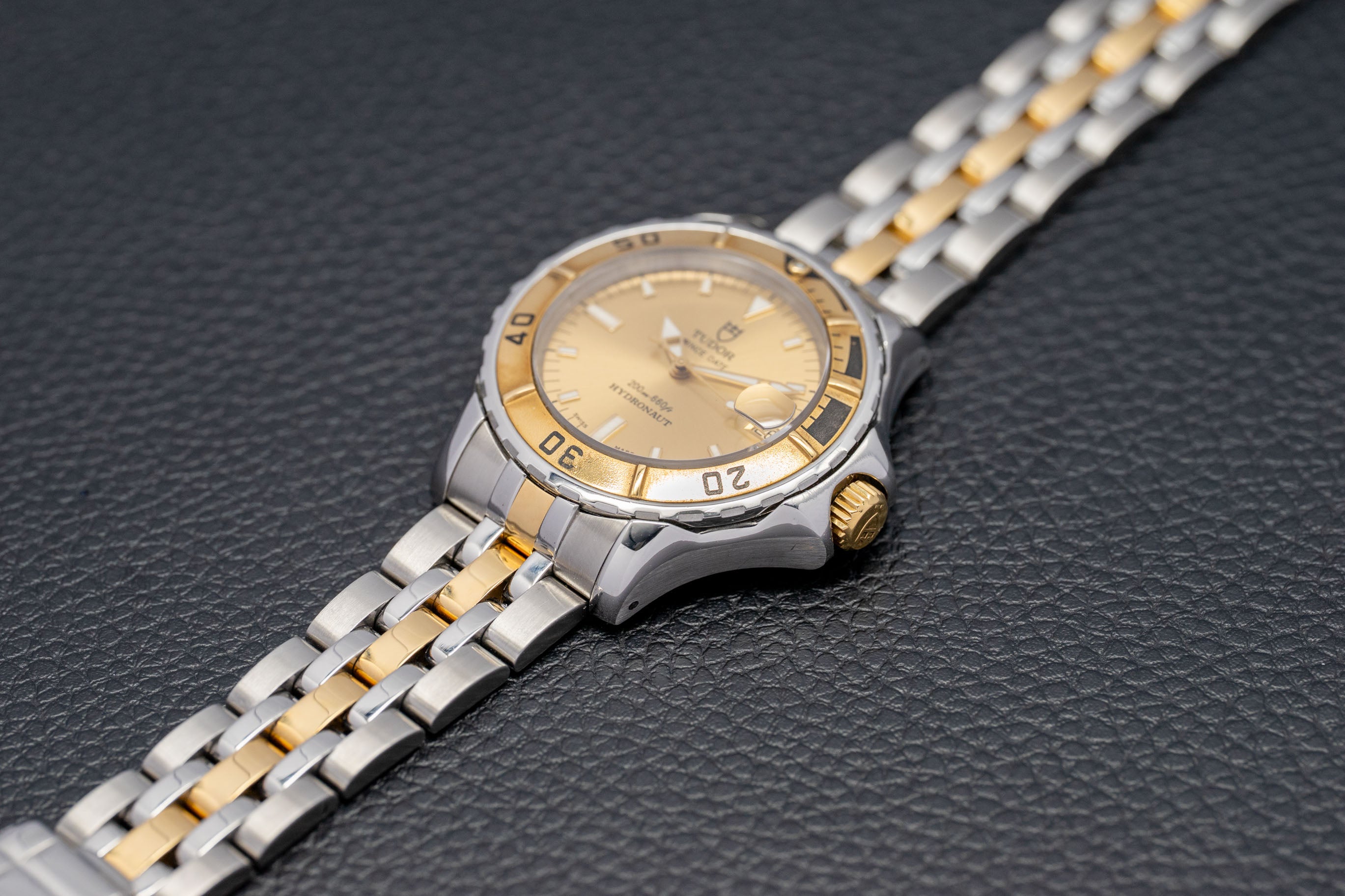 Tudor Hydronaut 85193P Black Dial 2011 Papers