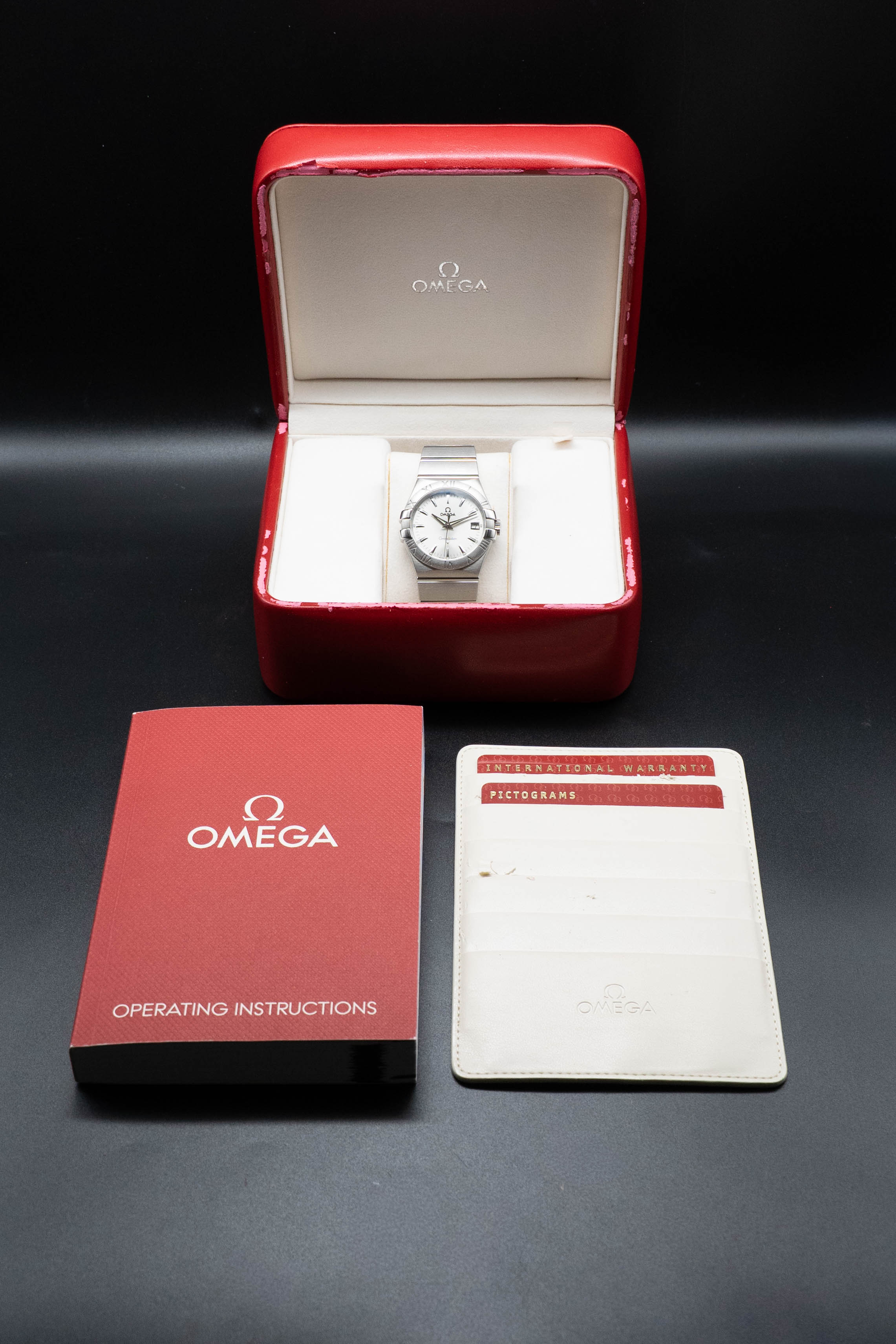 Omega Constellation 123.10.35.60.02.001 Fullset 2010 Box+Papers