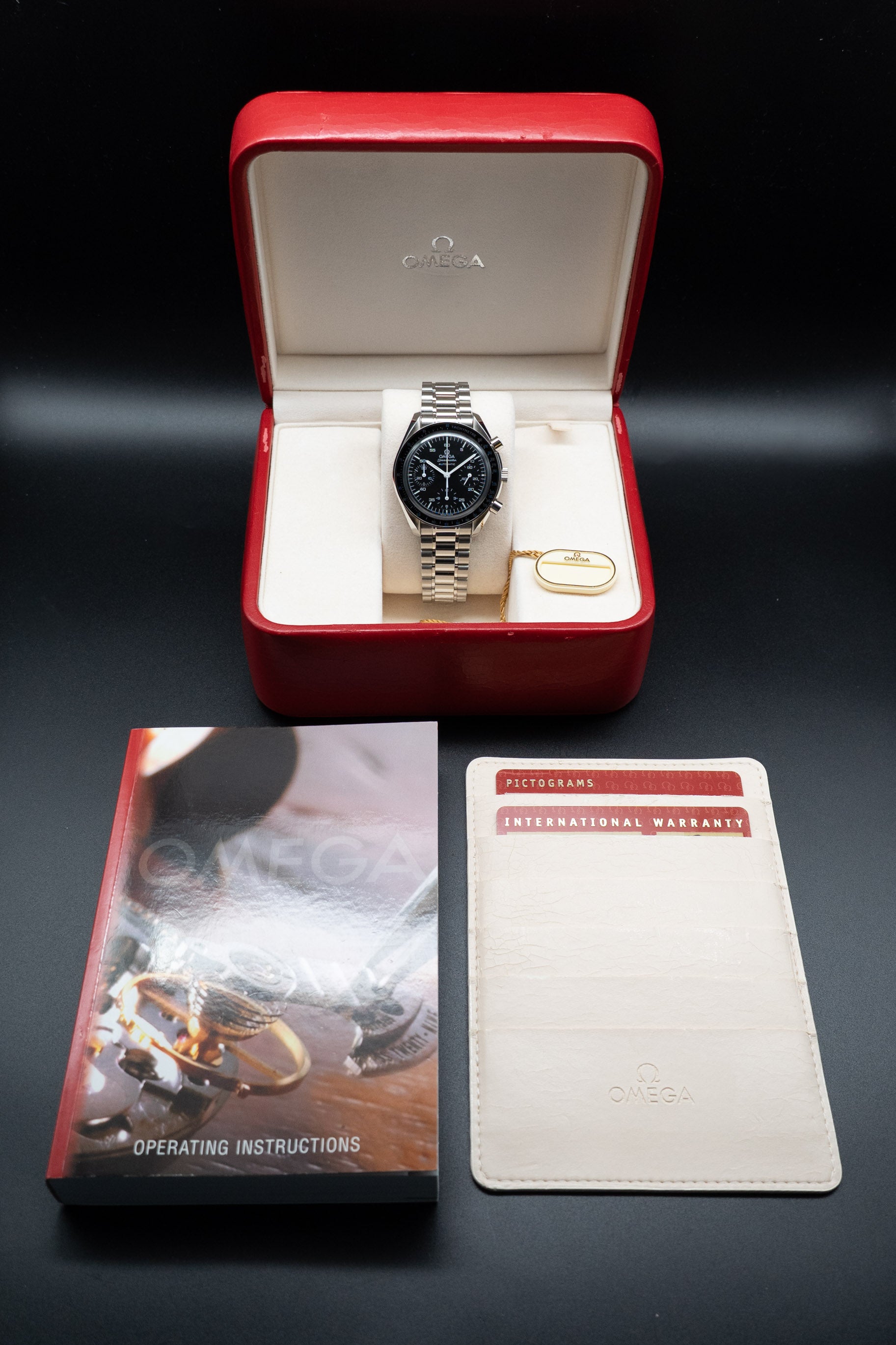 Omega Speedmaster Reduced 3510.50 Fullset 2001 Box+Papers