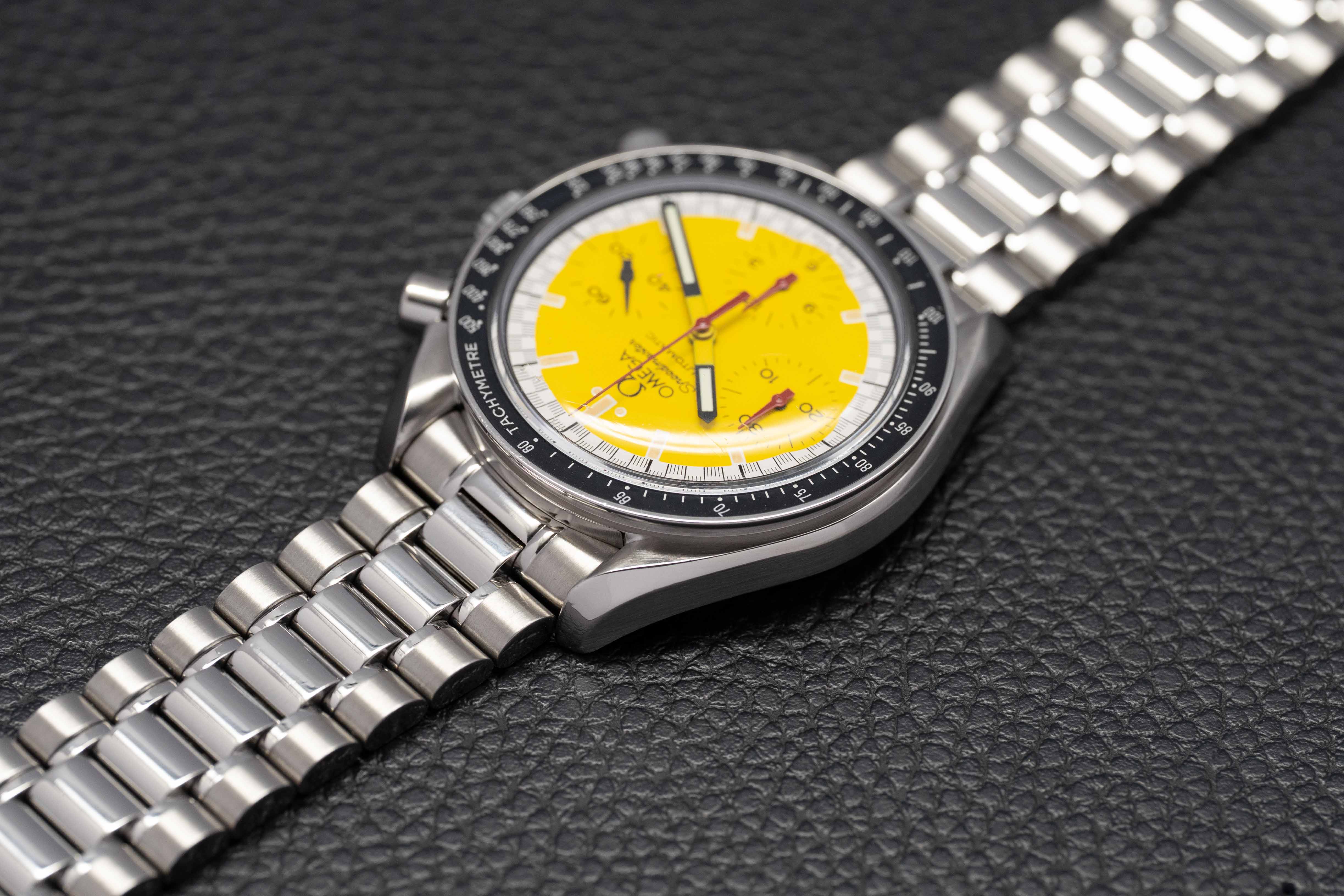 Omega Speedmaster Reduced Michael Schumacher 3510.12 Fullset 1998 Box+Papers