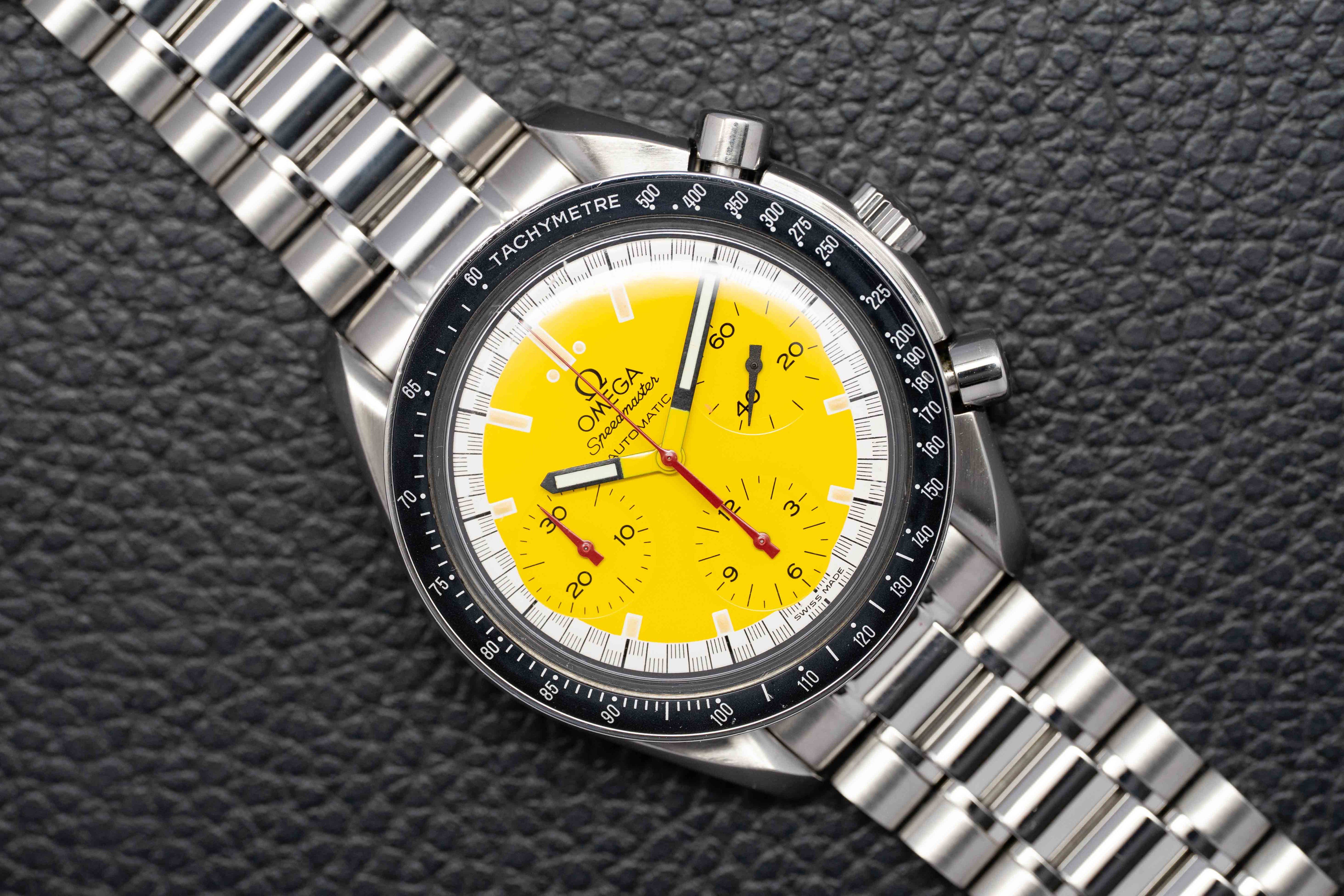 Omega Speedmaster Reduced Michael Schumacher 3510.12 Fullset 1998 Box+Papers