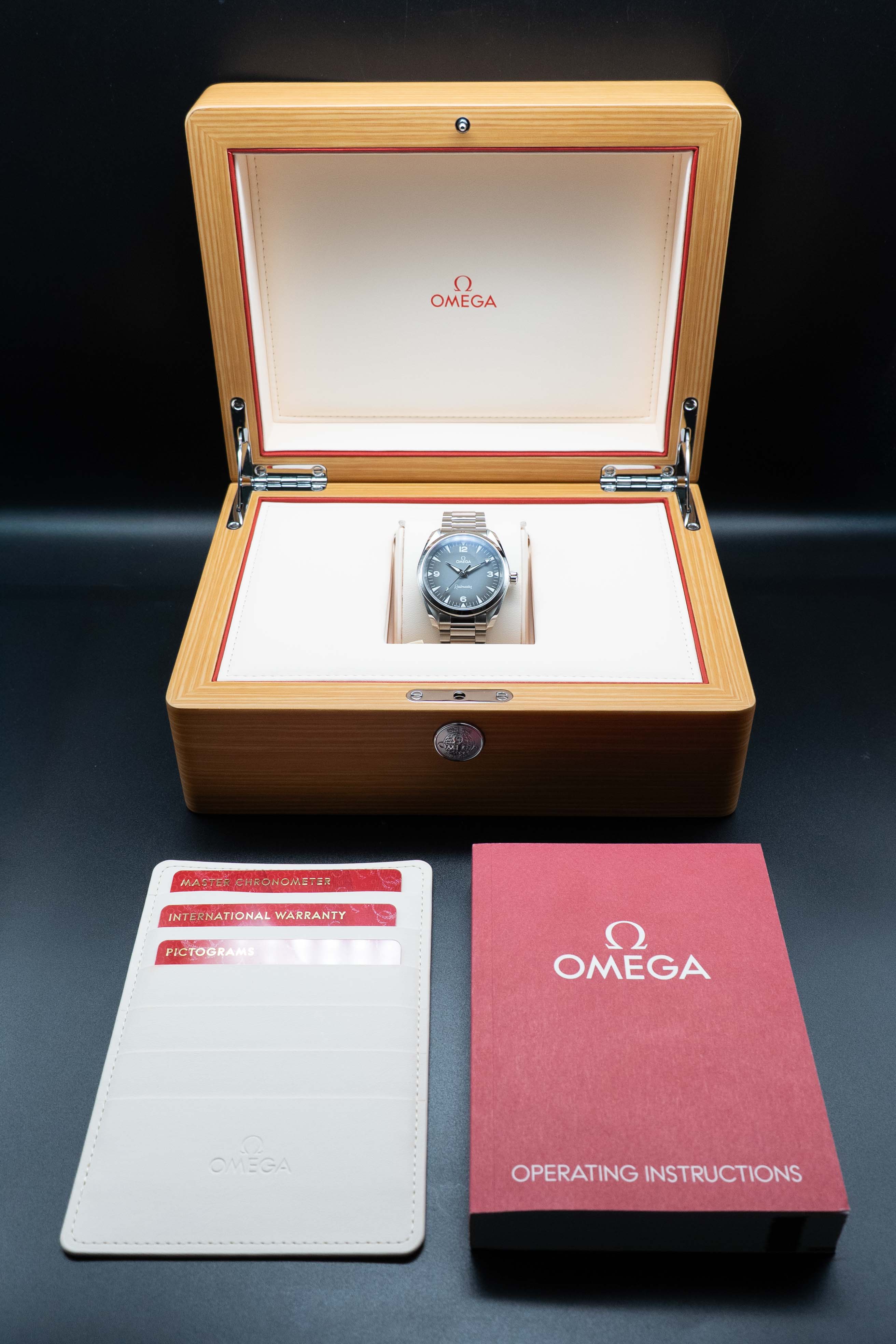Omega Railmaster 235.10.38.20.06.001 Fullset 2025 Box+Papers