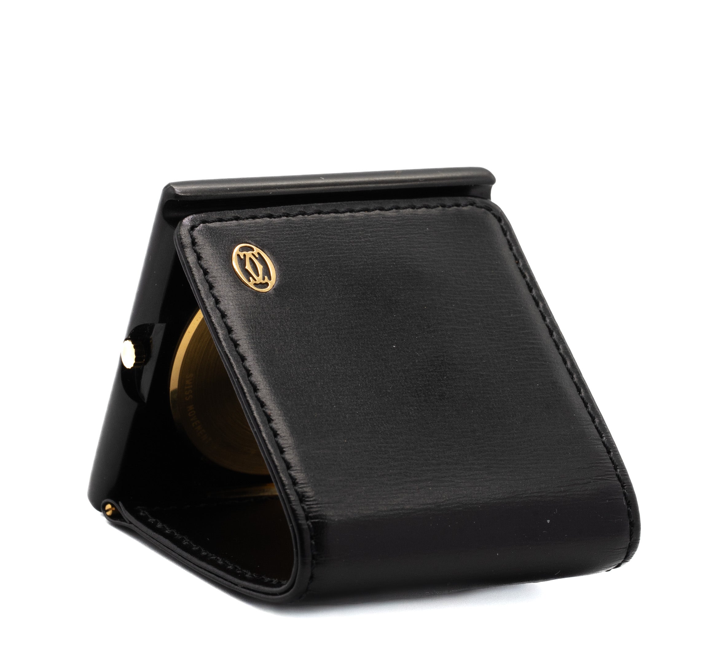 Cartier Santos Vendome Alarm Clock Fullset 1998 Box+Papers